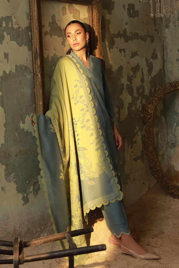 Sahar | Fall 25 | Aqua Meadow by Sahar - Designer Dress  - Type : Ladies Clothes - Available at Libayah - 100% Original 