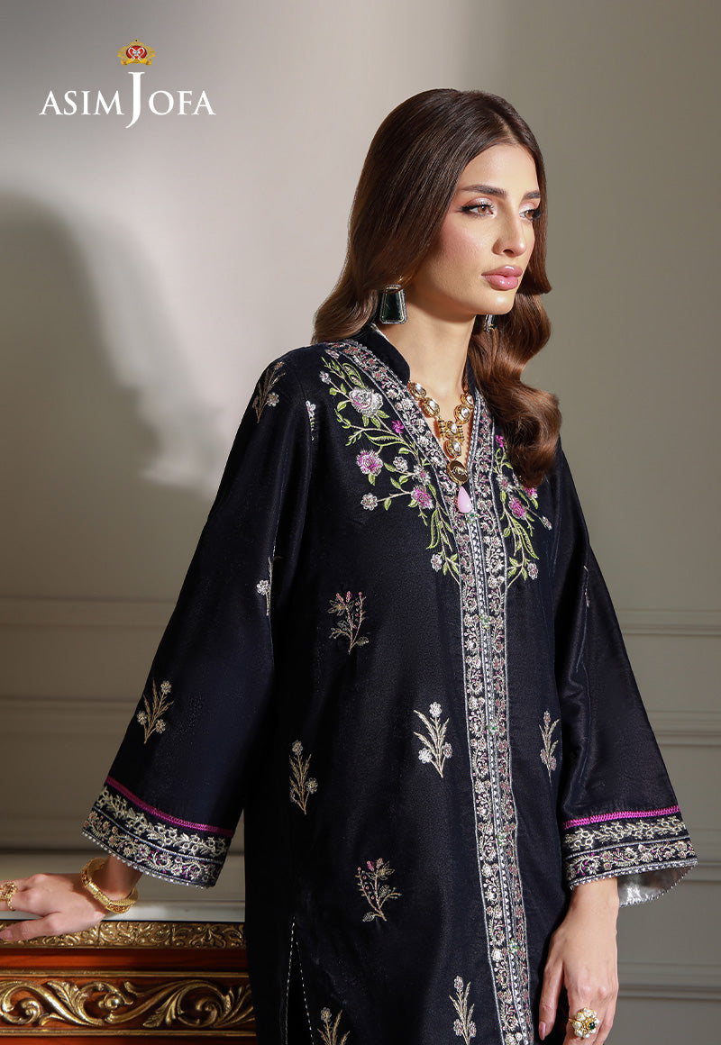 Asim Jofa | Velvet Edit | AJVG-11 by Asim Jofa - Designer Dress - Type: Ladies Clothes - Available at Libayah - 100% Original