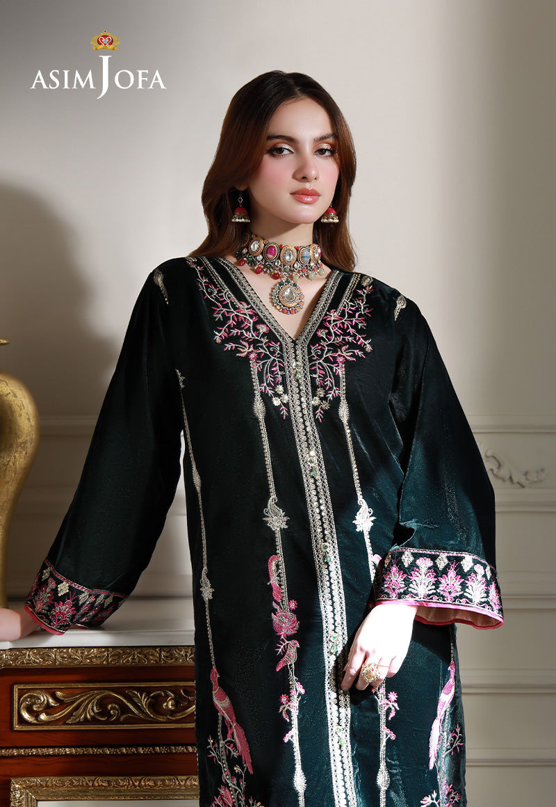 Asim Jofa | Velvet Edit | AJVG-05 by Asim Jofa - Designer Dress - Type: Ladies Clothes - Available at Libayah - 100% Original