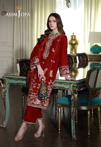 Asim Jofa | Velvet Edit | AJVG-08 by Asim Jofa - Designer Dress - Type: Ladies Clothes - Available at Libayah - 100% Original