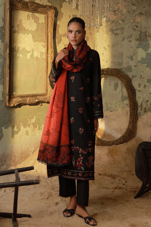 Sahar | Fall 25 |Scarlet Eclipse by Sahar - Designer Dress  - Type : Ladies Clothes - Available at Libayah - 100% Original 