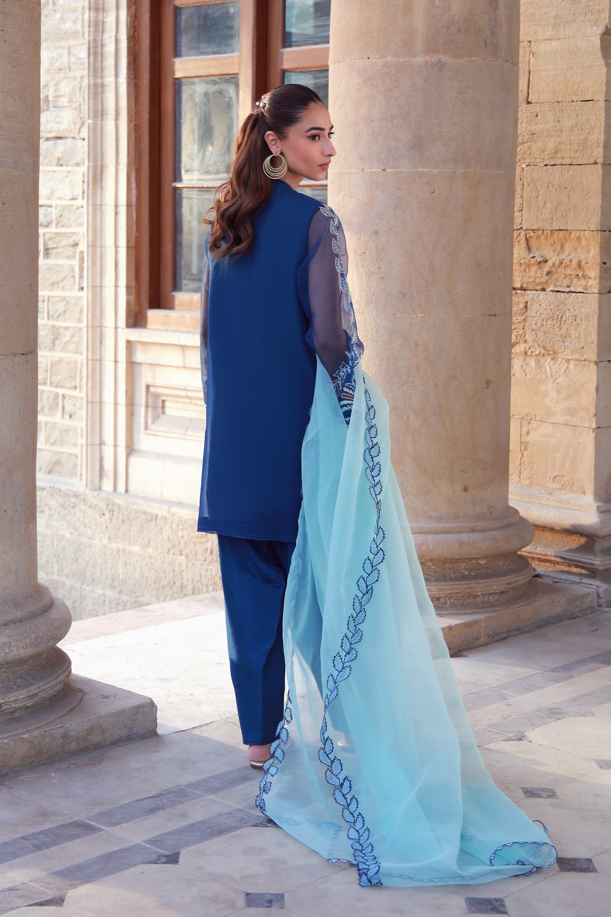 Sahar | Luxe Pret 25 | Aqua Dream by Sahar - Designer Dress - Type: Ladies Clothes - Available at Libayah - 100% Original