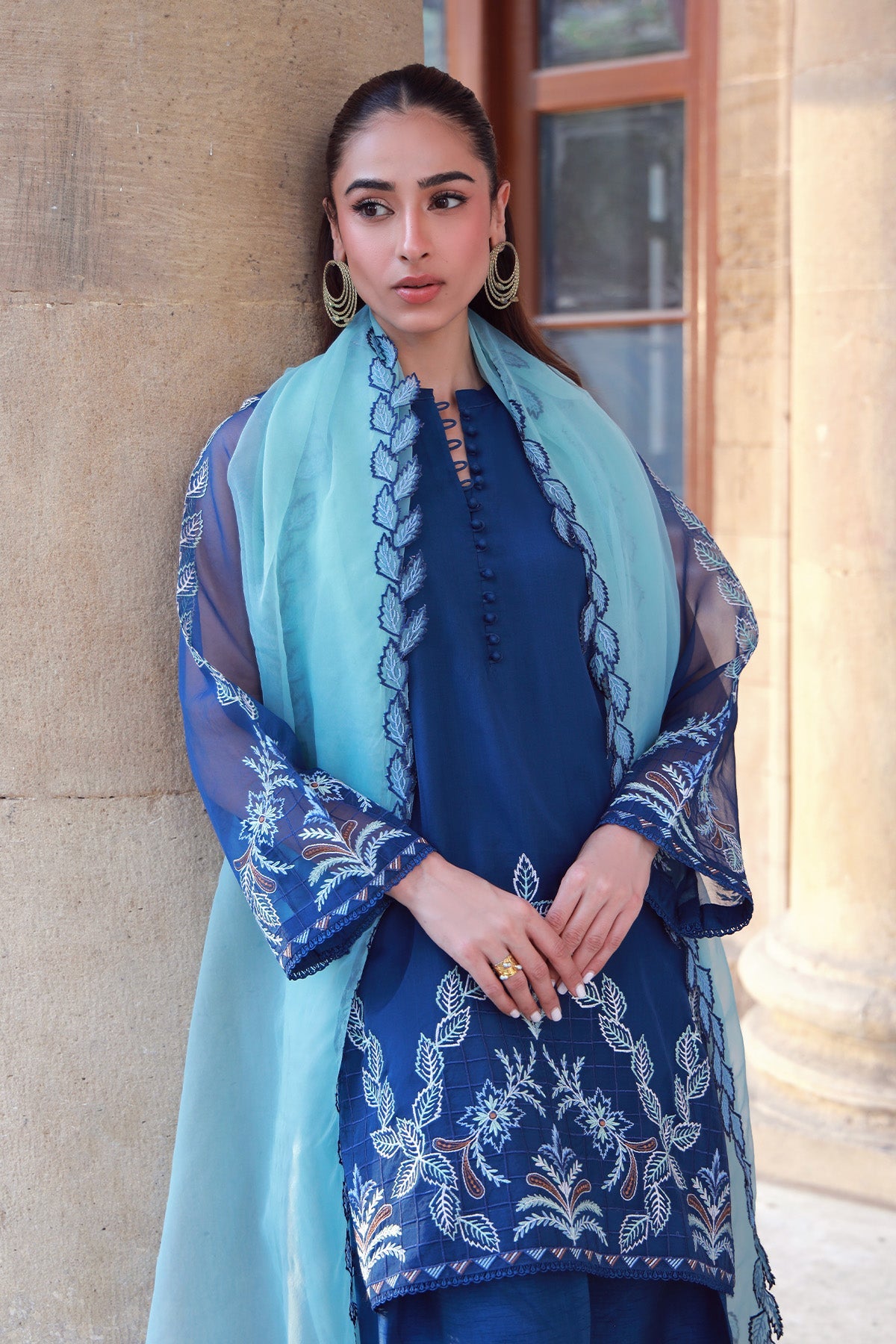 Sahar | Luxe Pret 25 | Aqua Dream by Sahar - Designer Dress - Type: Ladies Clothes - Available at Libayah - 100% Original