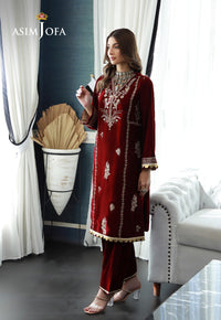 Asim Jofa | Velvet Edit | AJVG-02 by Asim Jofa - Designer Dress - Type: Ladies Clothes - Available at Libayah - 100% Original