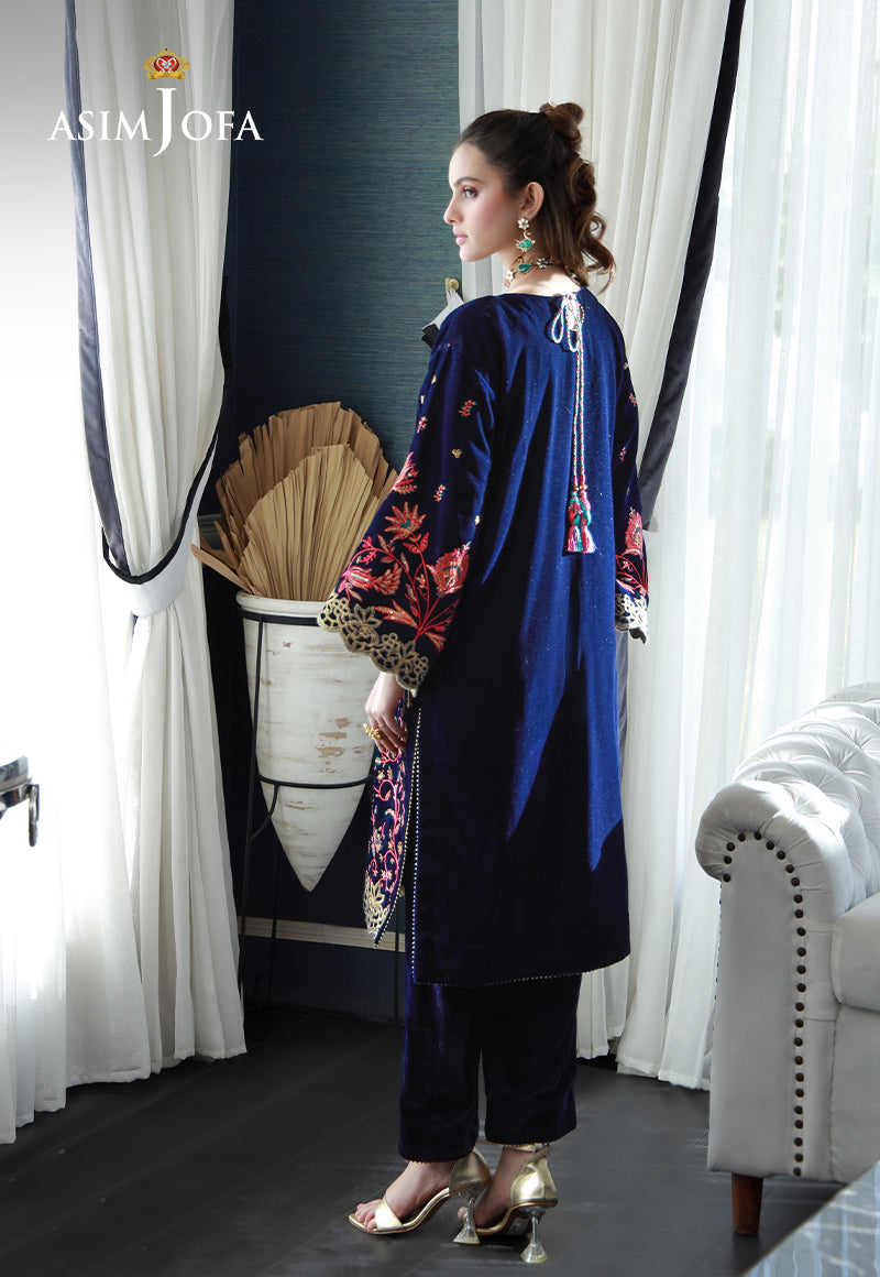 Asim Jofa | Velvet Edit | AJVG-03 by Asim Jofa - Designer Dress - Type: Ladies Clothes - Available at Libayah - 100% Original