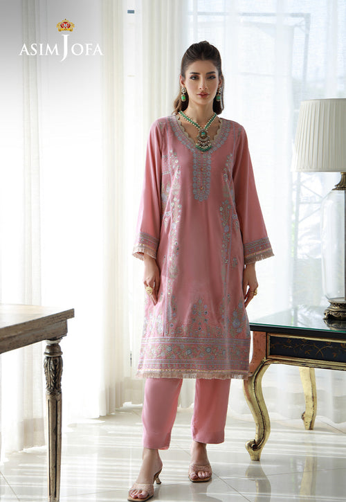 Asim Jofa | Velvet Edit | AJVG-12 by Asim Jofa - Designer Dress - Type: Ladies Clothes - Available at Libayah - 100% Original