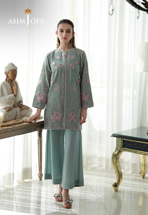 Asim Jofa | Velvet Edit | AJVG-07 by Asim Jofa - Designer Dress - Type: Ladies Clothes - Available at Libayah - 100% Original