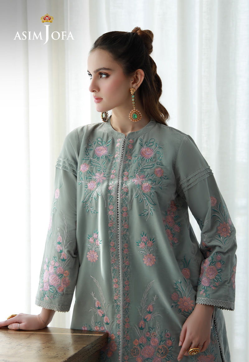 Asim Jofa | Velvet Edit | AJVG-07 by Asim Jofa - Designer Dress - Type: Ladies Clothes - Available at Libayah - 100% Original