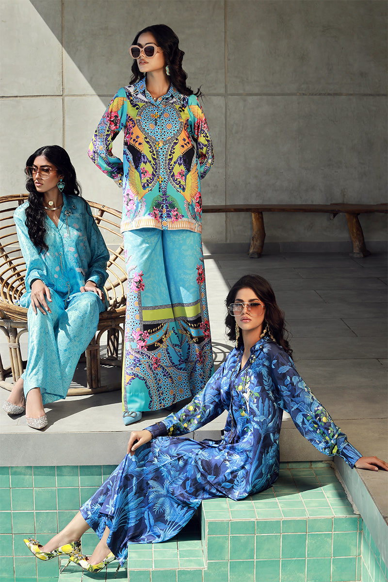 Wardha Saleem | Luxury Pret Fusion Wear | FLORA (2PC) by Wardha Saleem - Designer Dress - Type: Ladies Clothes - Available at Libayah - 100% Original