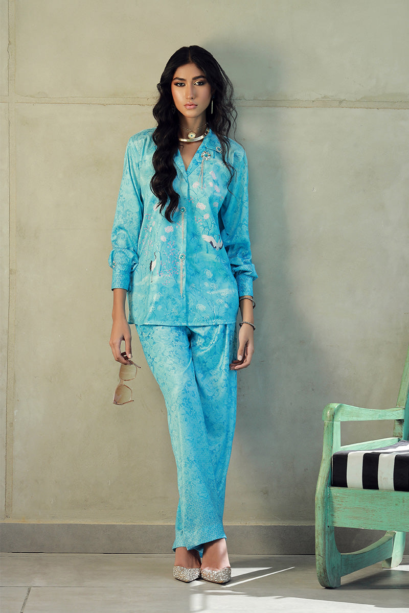 Wardha Saleem | Luxury Pret Fusion Wear | SKYE (2PC) by Wardha Saleem - Designer Dress - Type: Ladies Clothes - Available at Libayah - 100% Original