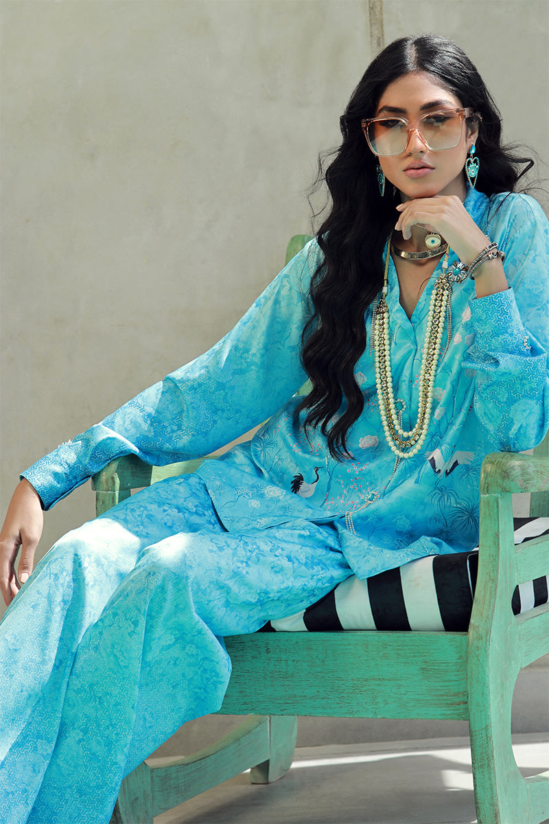 Wardha Saleem | Luxury Pret Fusion Wear | SKYE (2PC) by Wardha Saleem - Designer Dress - Type: Ladies Clothes - Available at Libayah - 100% Original