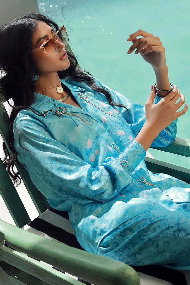 Wardha Saleem | Luxury Pret Fusion Wear | SKYE (2PC) by Wardha Saleem - Designer Dress - Type: Ladies Clothes - Available at Libayah - 100% Original