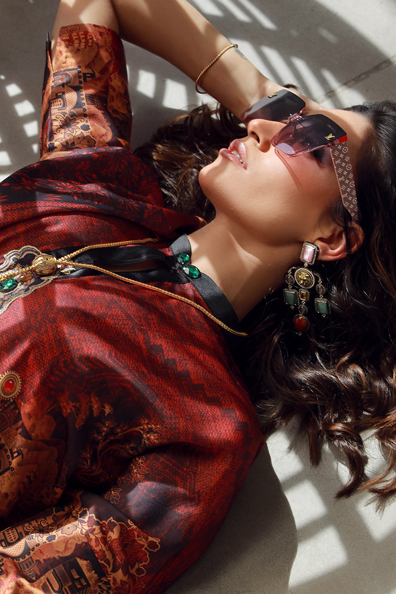 Wardha Saleem | Luxury Pret Fusion Wear | HAZEL (2PC) by Wardha Saleem - Designer Dress - Type: Ladies Clothes - Available at Libayah - 100% Original