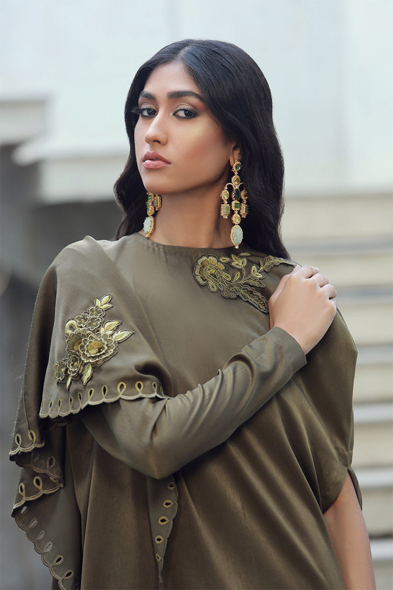 Wardha Saleem | Luxury Pret Fusion Wear | SAGE by Wardha Saleem - Designer Dress - Type: Ladies Clothes - Available at Libayah - 100% Original
