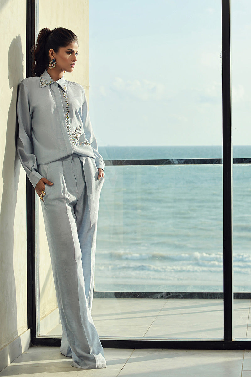 Wardha Saleem | Luxury Pret Fusion Wear | ELLA (2PC) by Wardha Saleem - Designer Dress - Type: Ladies Clothes - Available at Libayah - 100% Original