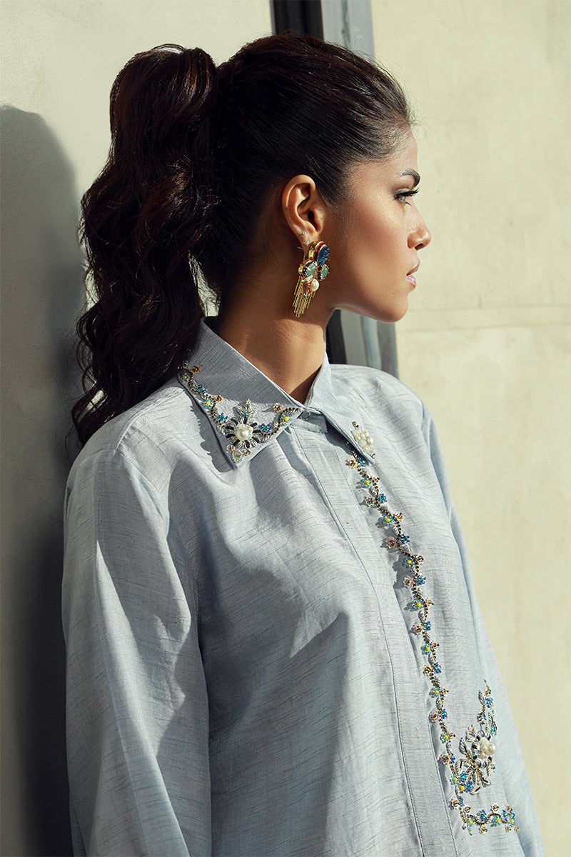 Wardha Saleem | Luxury Pret Fusion Wear | ELLA (2PC) by Wardha Saleem - Designer Dress - Type: Ladies Clothes - Available at Libayah - 100% Original