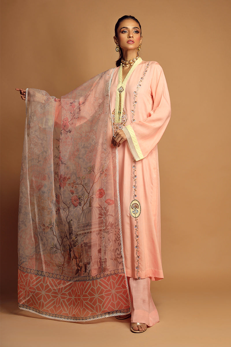 Wardha Saleem | Luxury Pret Traditional Wear | ALLURE (2PC) by Wardha Saleem - Designer Dress - Type: Ladies Clothes - Available at Libayah - 100% Original