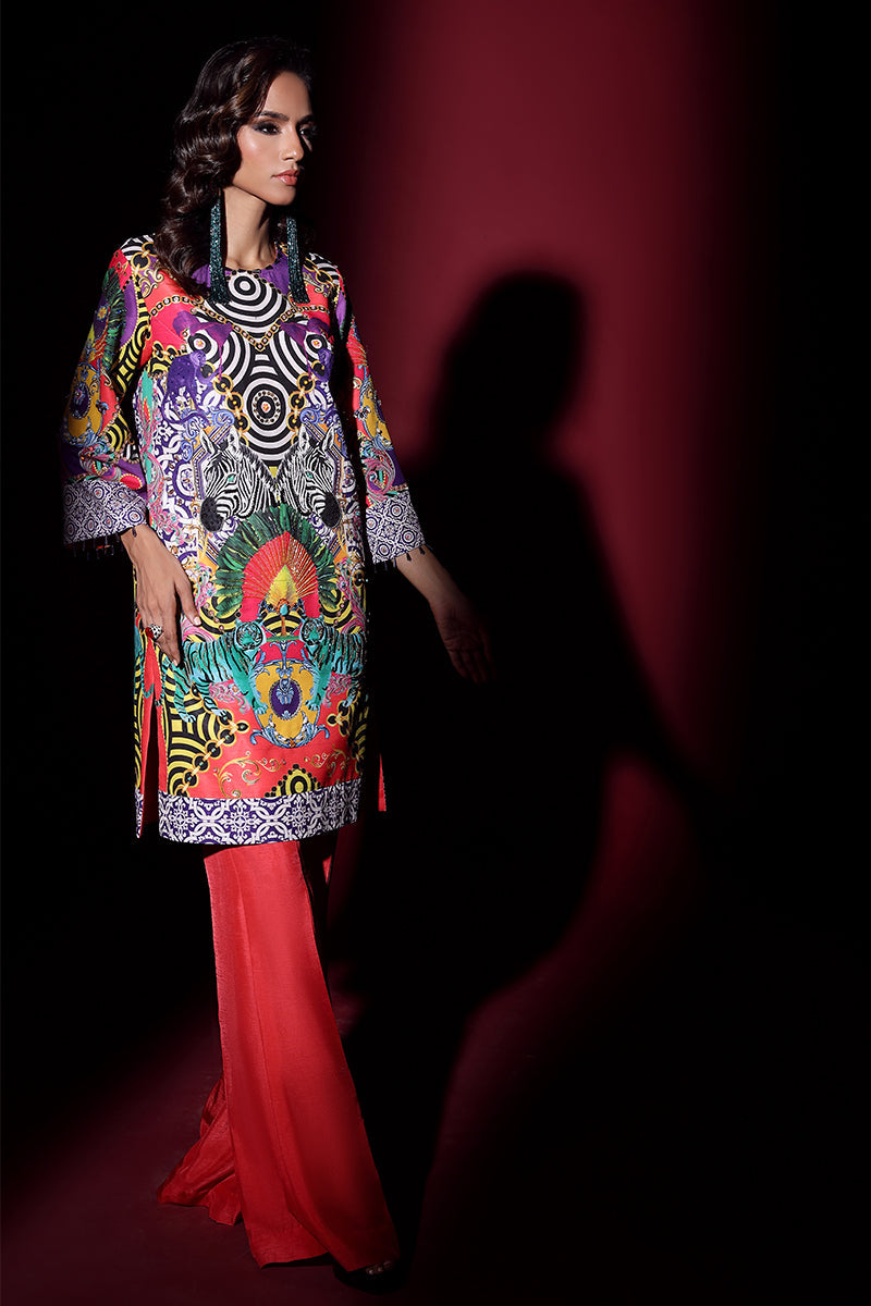 Wardha Saleem | Luxury Pret Fusion Wear | EXOTICA (2PC) by Wardha Saleem - Designer Dress - Type: Ladies Clothes - Available at Libayah - 100% Original