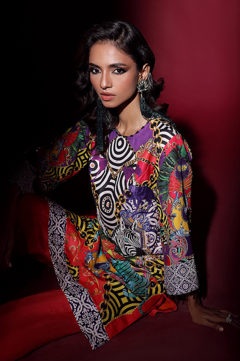 Wardha Saleem | Luxury Pret Fusion Wear | EXOTICA (2PC) by Wardha Saleem - Designer Dress - Type: Ladies Clothes - Available at Libayah - 100% Original