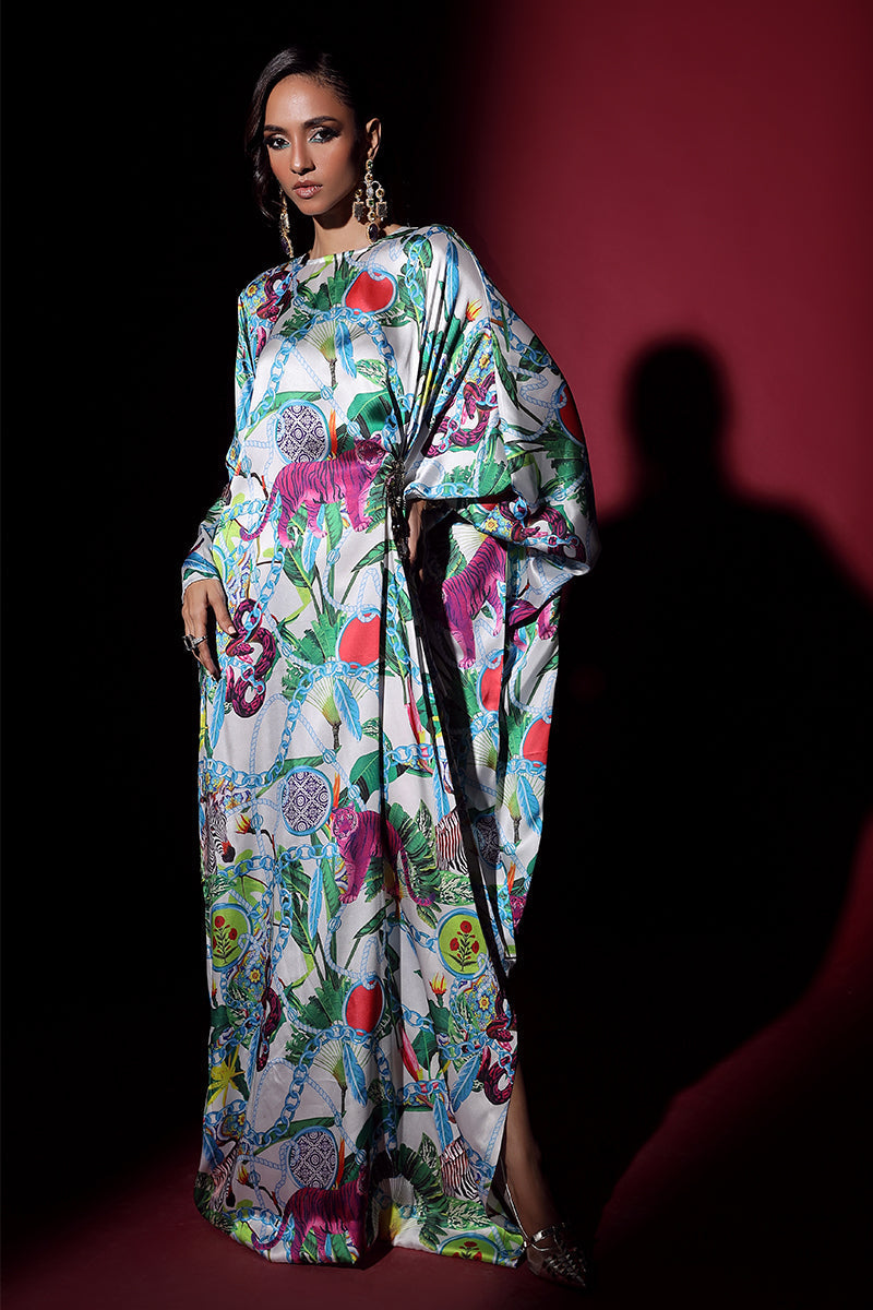 Wardha Saleem | Luxury Pret Fusion Wear | EDEN DRAPE (1PC) by Wardha Saleem - Designer Dress - Type: Ladies Clothes - Available at Libayah - 100% Original