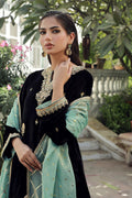Sana Abbas | Velvet Formals | BLACK JADE by Sana Abbas - Designer Dress - Type: Ladies Clothes - Available at Libayah - 100% Original