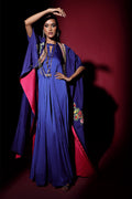 Wardha Saleem | Luxury Pret Fusion Wear | NOVA CAPE WITH DRAPE (2PC) by Wardha Saleem - Designer Dress - Type: Ladies Clothes - Available at Libayah - 100% Original