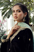 Sana Abbas | Velvet Formals | BLACK JADE by Sana Abbas - Designer Dress - Type: Ladies Clothes - Available at Libayah - 100% Original