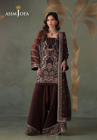 Asim Jofa | Zari Festive Collection | AJULD-12 by Asim Jofa - Designer Dress  - Type : Ladies Clothes - Available at Libayah - 100% Original 