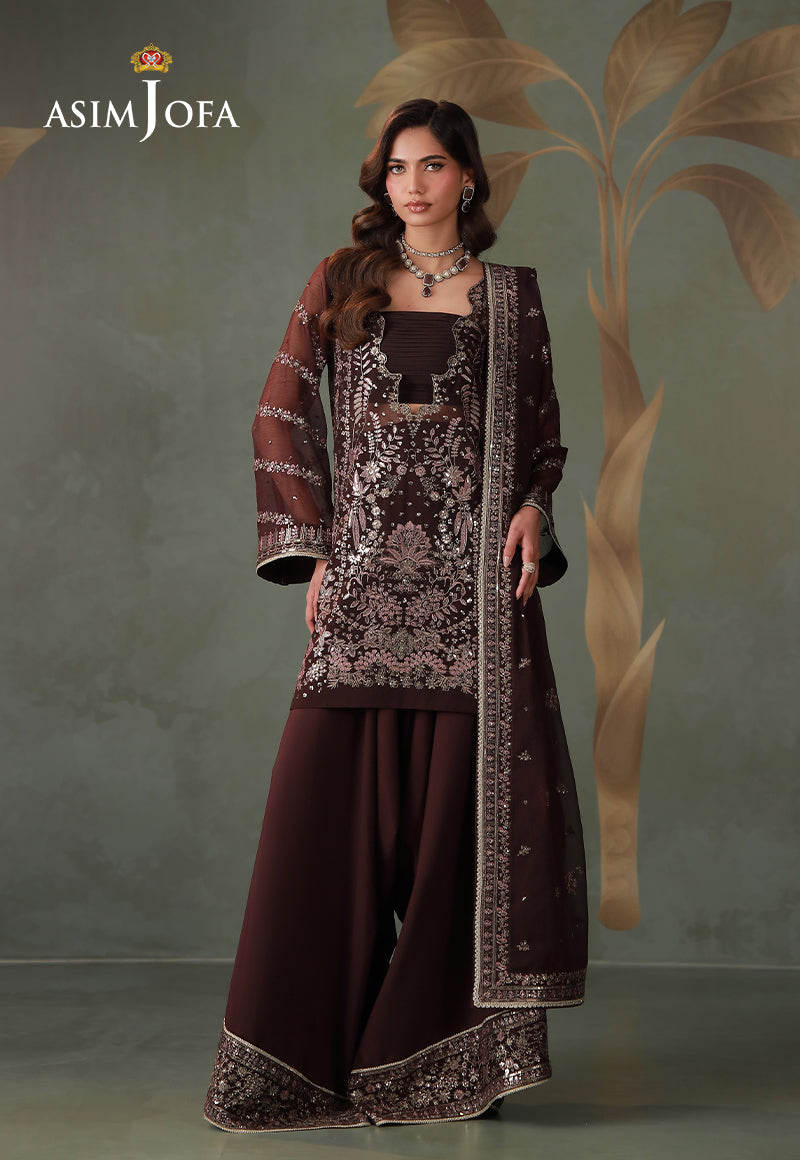 Asim Jofa | Zari Festive Collection | AJULD-12 by Asim Jofa - Designer Dress  - Type : Ladies Clothes - Available at Libayah - 100% Original 