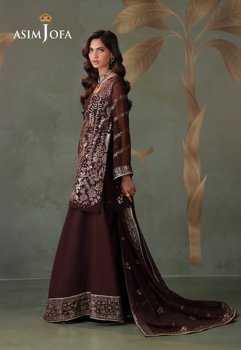 Asim Jofa | Zari Festive Collection | AJULD-12 by Asim Jofa - Designer Dress  - Type : Ladies Clothes - Available at Libayah - 100% Original 