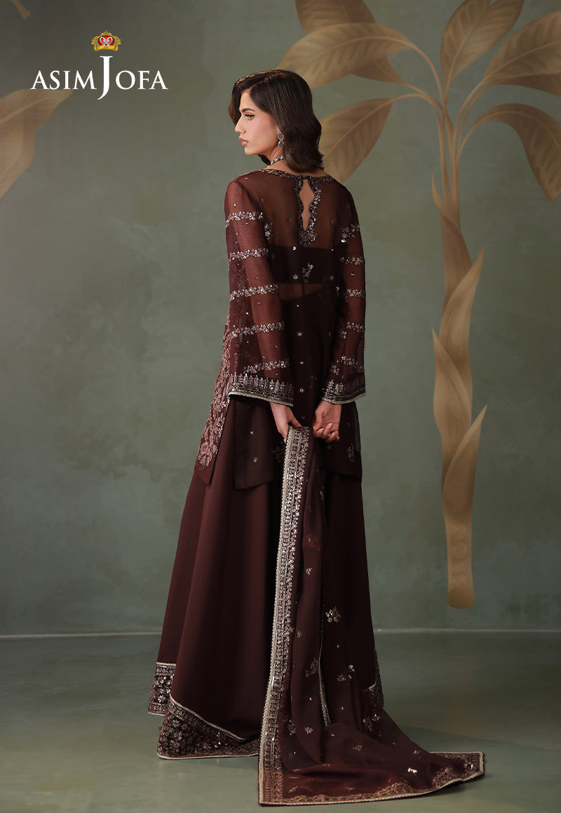 Asim Jofa | Zari Festive Collection | AJULD-12 by Asim Jofa - Designer Dress  - Type : Ladies Clothes - Available at Libayah - 100% Original 