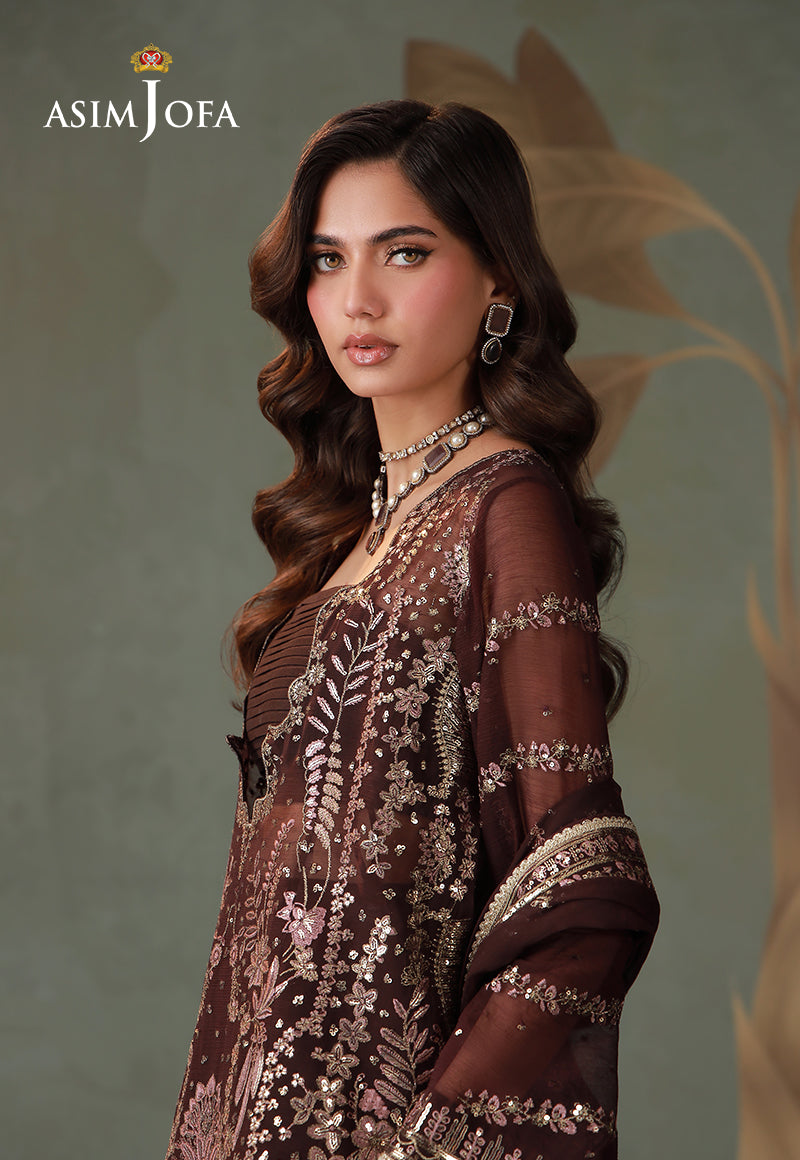 Asim Jofa | Zari Festive Collection | AJULD-12 by Asim Jofa - Designer Dress  - Type : Ladies Clothes - Available at Libayah - 100% Original 