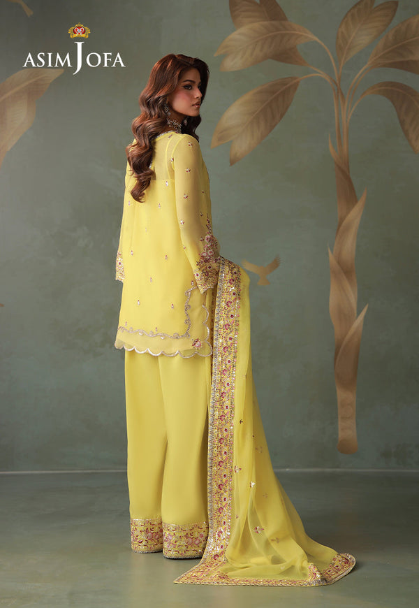 Asim Jofa | Zari Festive Collection | AJULD-06 by Asim Jofa - Designer Dress  - Type : Ladies Clothes - Available at Libayah - 100% Original 