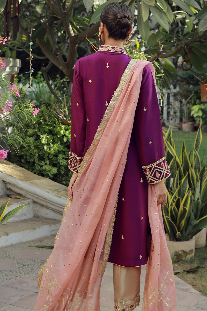 Sana Abbas | Velvet Formals | SPINEL by Sana Abbas - Designer Dress - Type: Ladies Clothes - Available at Libayah - 100% Original