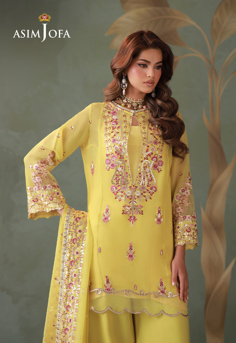 Asim Jofa | Zari Festive Collection | AJULD-06 by Asim Jofa - Designer Dress  - Type : Ladies Clothes - Available at Libayah - 100% Original 