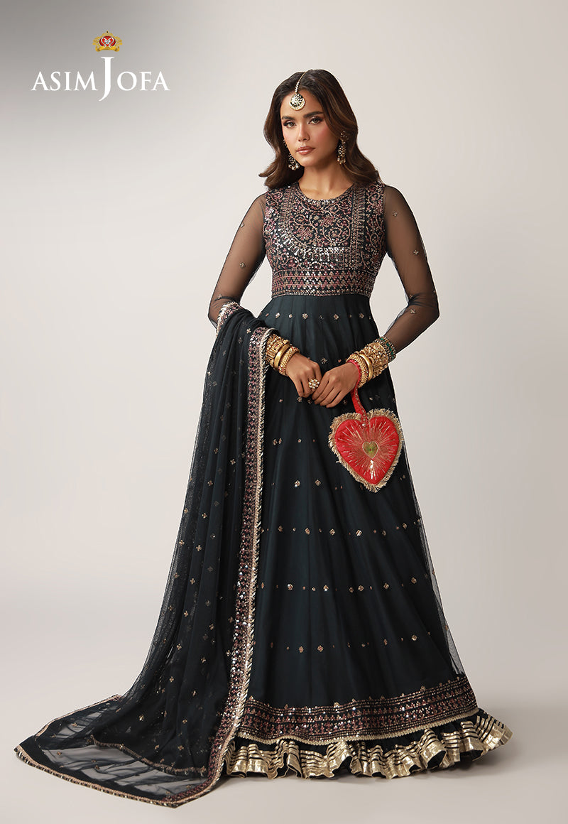 Asim Jofa | Layaan Festive Collection | AJULO-02 by Asim Jofa - Designer Dress  - Type : Ladies Clothes - Available at Libayah - 100% Original 
