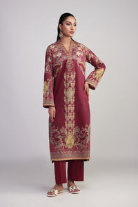 Shamaeel Ansari | Bagh e Bahar Lawn | Surkh Mahal by Shamaeel Ansari - Designer Dress  - Type : Ladies Clothes - Available at Libayah - 100% Original 