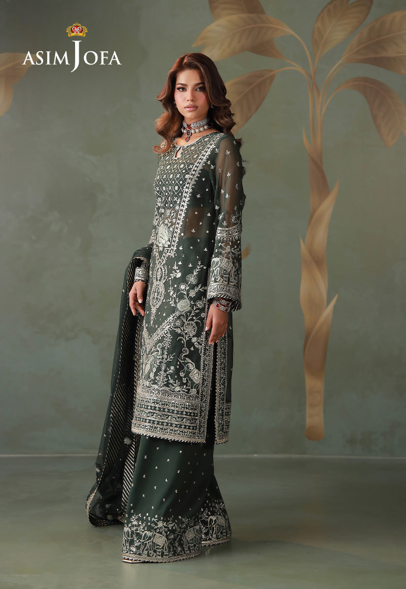 Asim Jofa | Zari Festive Collection | AJULD-11 by Asim Jofa - Designer Dress  - Type : Ladies Clothes - Available at Libayah - 100% Original 