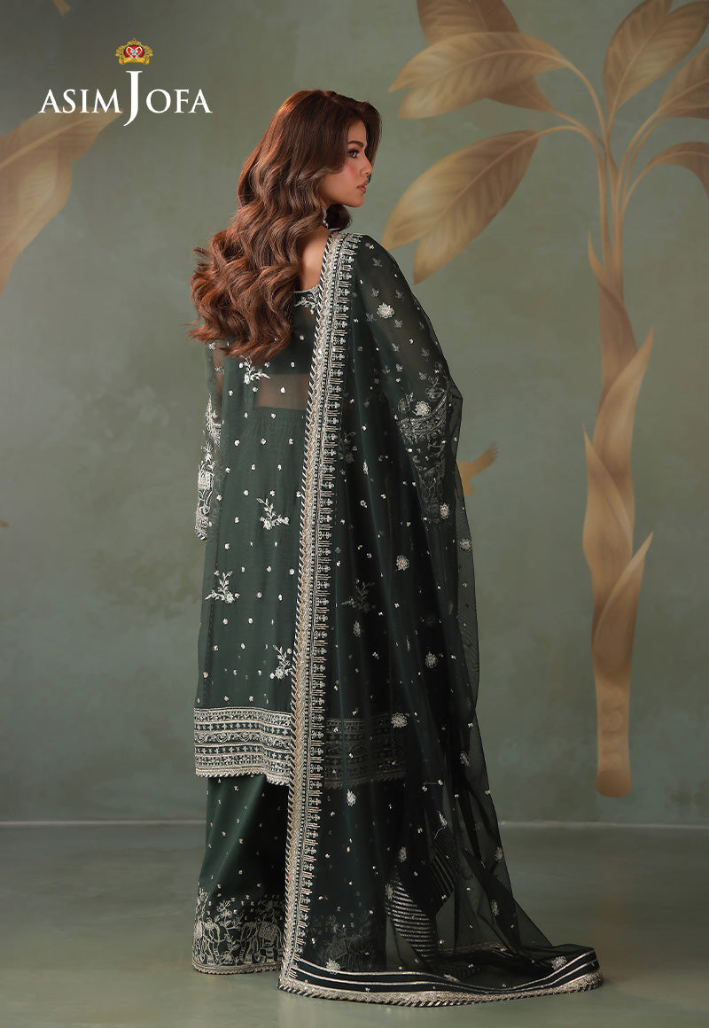 Asim Jofa | Zari Festive Collection | AJULD-11 by Asim Jofa - Designer Dress  - Type : Ladies Clothes - Available at Libayah - 100% Original 