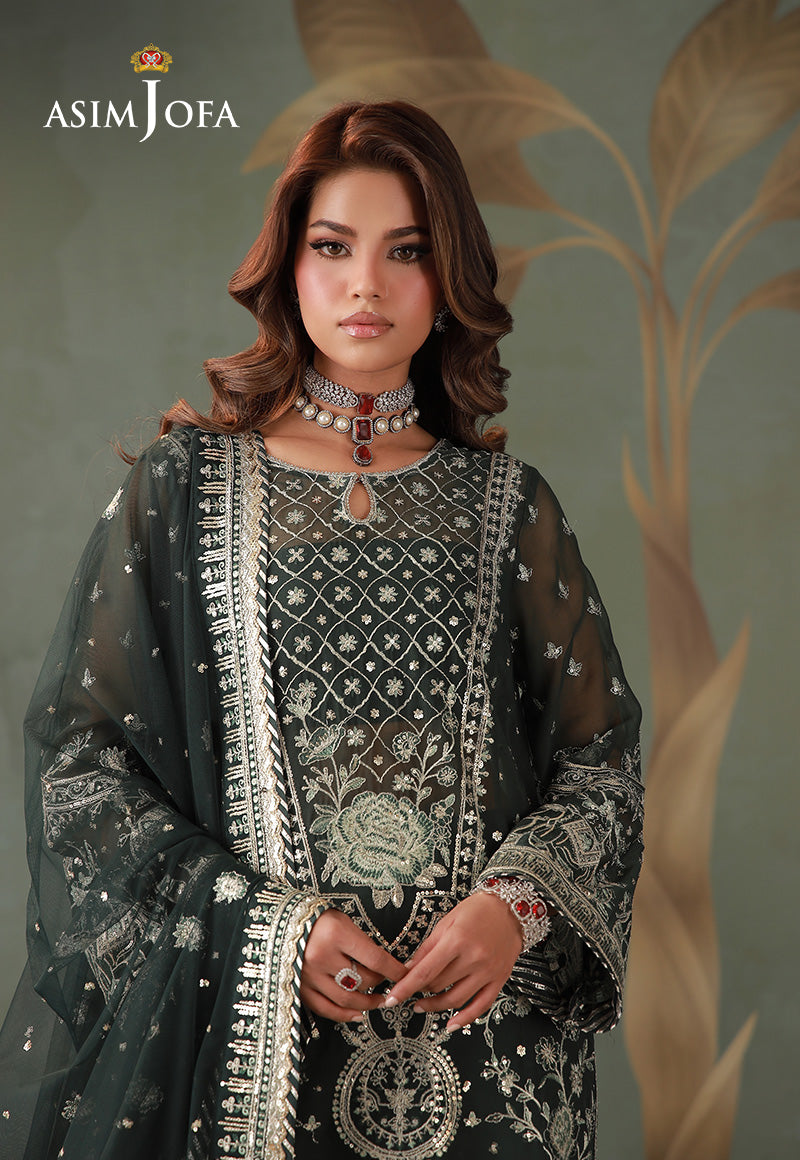 Asim Jofa | Zari Festive Collection | AJULD-11 by Asim Jofa - Designer Dress  - Type : Ladies Clothes - Available at Libayah - 100% Original 