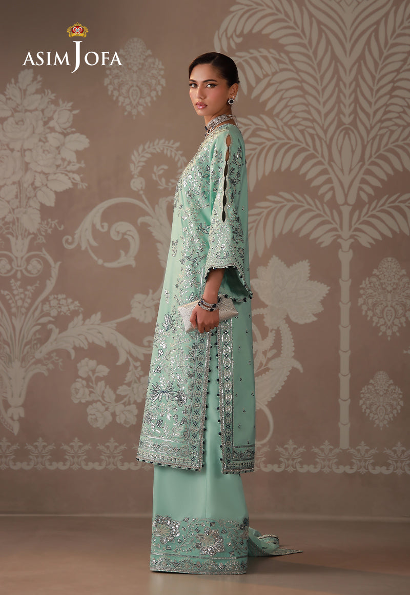 Asim Jofa | Zari Festive Collection | AJULD-09 by Asim Jofa - Designer Dress  - Type : Ladies Clothes - Available at Libayah - 100% Original 