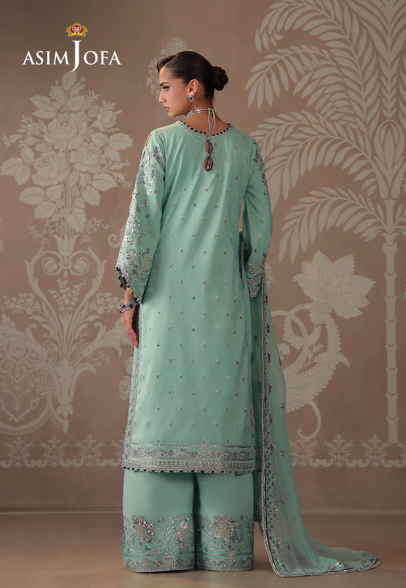 Asim Jofa | Zari Festive Collection | AJULD-09 by Asim Jofa - Designer Dress  - Type : Ladies Clothes - Available at Libayah - 100% Original 
