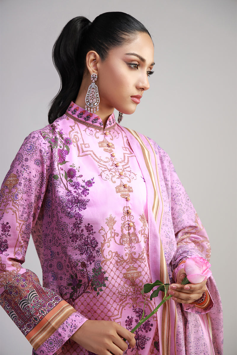 Shamaeel Ansari | Bagh e Bahar Lawn | Gulistan by Shamaeel Ansari - Designer Dress  - Type : Ladies Clothes - Available at Libayah - 100% Original 