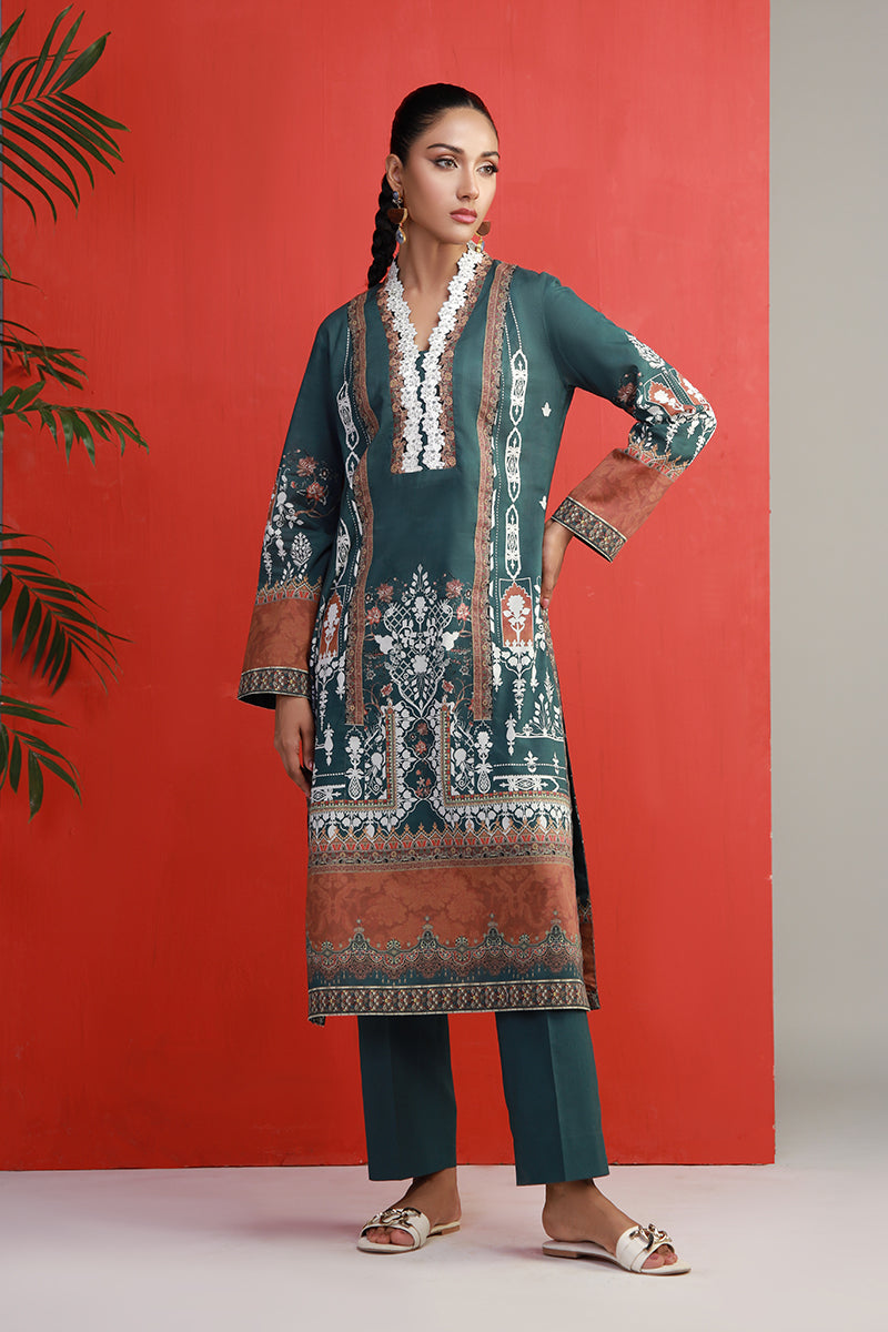 Shamaeel Ansari | Bagh e Bahar Lawn |Noor-e-Gul by Shamaeel Ansari - Designer Dress  - Type : Ladies Clothes - Available at Libayah - 100% Original 