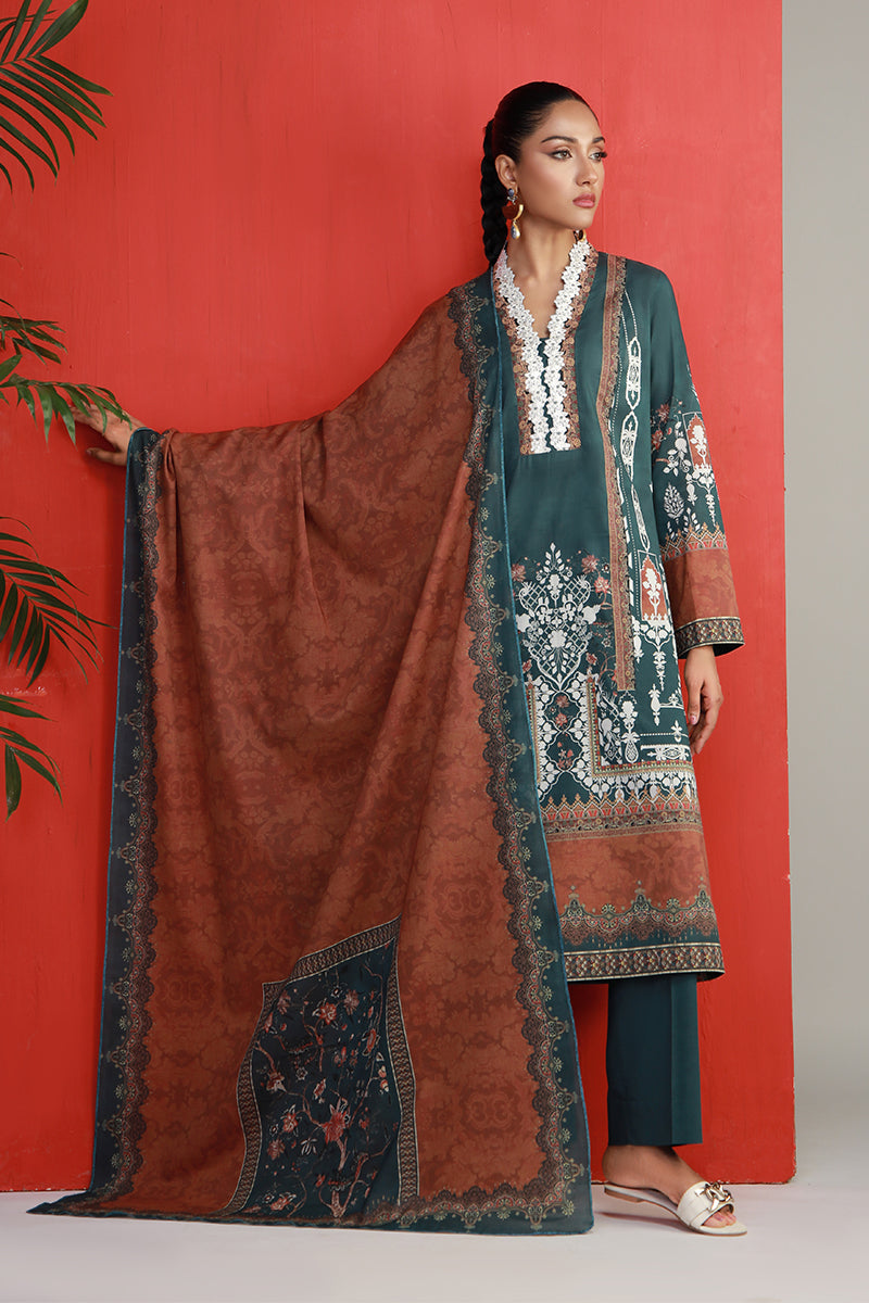Shamaeel Ansari | Bagh e Bahar Lawn |Noor-e-Gul by Shamaeel Ansari - Designer Dress  - Type : Ladies Clothes - Available at Libayah - 100% Original 