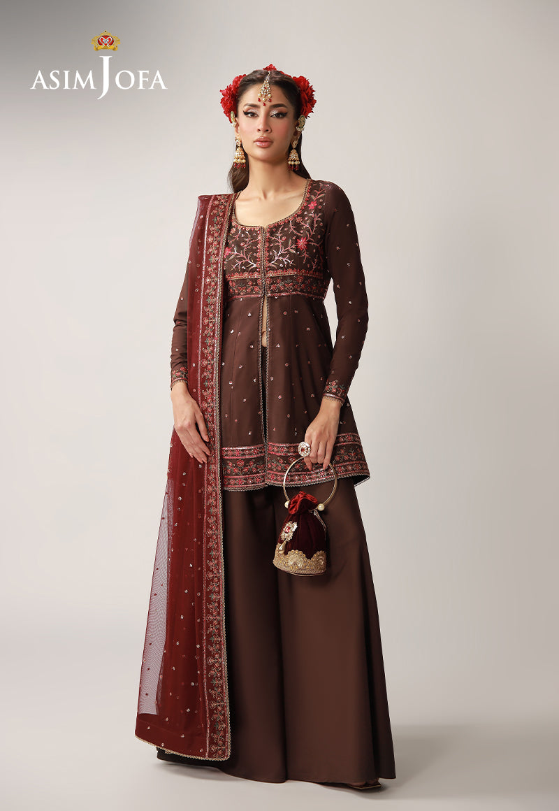 Asim Jofa | Layaan Festive Collection | AJULO-07 by Asim Jofa - Designer Dress  - Type : Ladies Clothes - Available at Libayah - 100% Original 