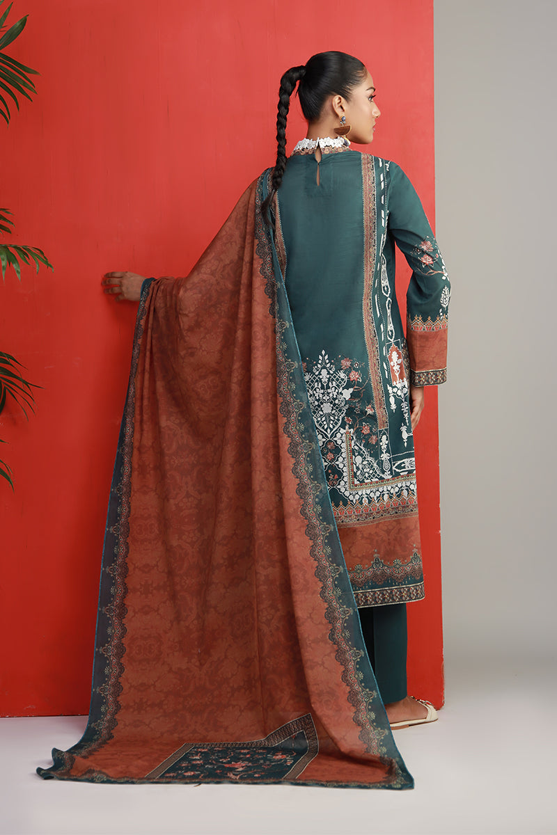 Shamaeel Ansari | Bagh e Bahar Lawn |Noor-e-Gul by Shamaeel Ansari - Designer Dress  - Type : Ladies Clothes - Available at Libayah - 100% Original 