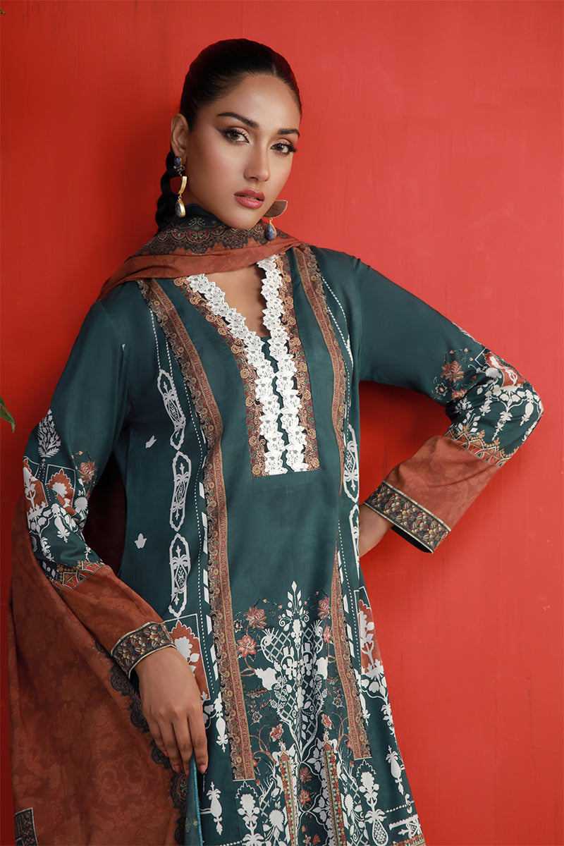Shamaeel Ansari | Bagh e Bahar Lawn |Noor-e-Gul by Shamaeel Ansari - Designer Dress  - Type : Ladies Clothes - Available at Libayah - 100% Original 
