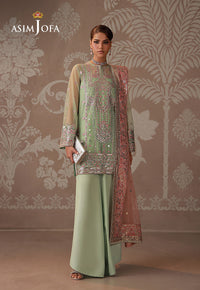 Asim Jofa | Zari Festive Collection | AJULD-10 by Asim Jofa - Designer Dress  - Type : Ladies Clothes - Available at Libayah - 100% Original 