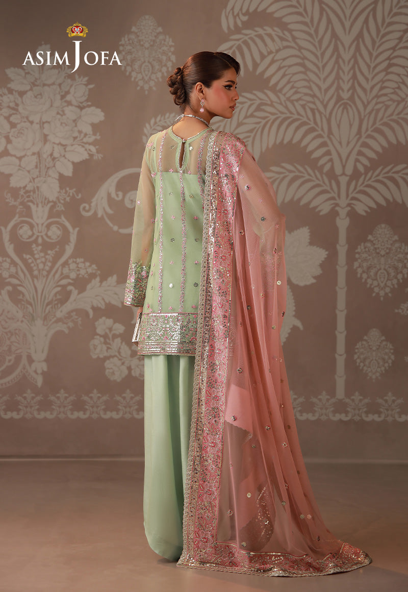 Asim Jofa | Zari Festive Collection | AJULD-10 by Asim Jofa - Designer Dress  - Type : Ladies Clothes - Available at Libayah - 100% Original 